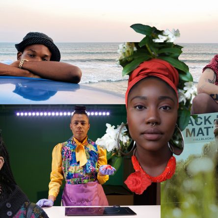 Collage of the 6 Black creatives featured in the article